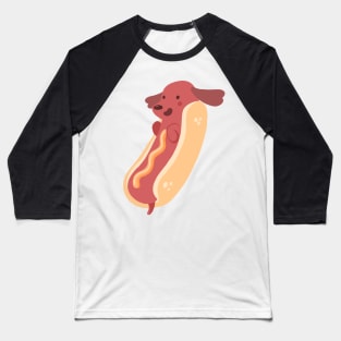 Hot Dog Baseball T-Shirt